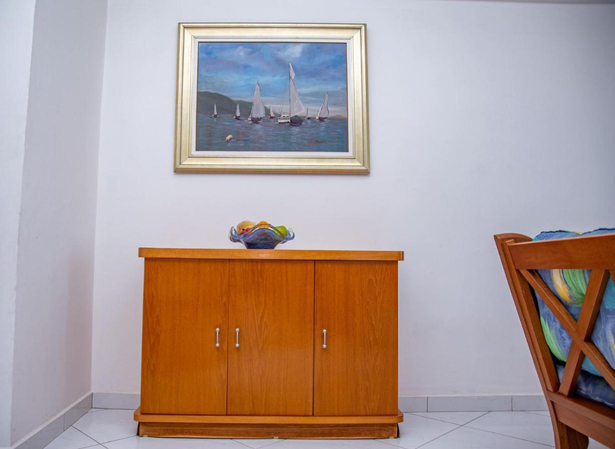 Joia Da Enseada Guaruja Vista Deslumbrante Do Mar Apartment Bagian luar foto