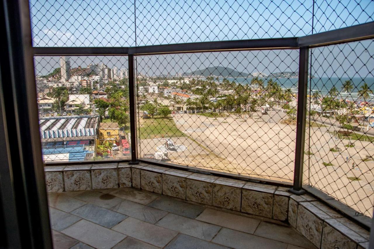 Joia Da Enseada Guaruja Vista Deslumbrante Do Mar Apartment Bagian luar foto